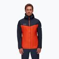 Kurtka przeciwdeszczowa męska Mammut Kento Light HS hot red marine