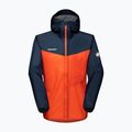 Kurtka przeciwdeszczowa męska Mammut Kento Light HS hot red marine 4