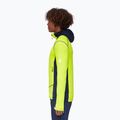 Bluza trekkingowa męska Mammut Taiss Light ML Hooded highlime/marine 3