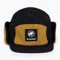 Czapka z daszkiem zimowa Mammut Fleece black/cheetah 4
