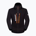Kurtka softshell męska Mammut Aenergy SO Hybrid Hooded black/vibrant orange 4