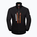 Kurtka hybrydowa męska Mammut Aenergy IN Hybrid black/vibrant orange 4