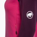 Bluza trekkingowa damska Mammut Aconcagua ML pink/grape 4