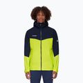 Kurtka przeciwdeszczowa męska Mammut Convey Tour HS Hooded highlime/marine
