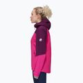 Kurtka przeciwdeszczowa damska Mammut Convey Tour HS Hooded pink/grape 3