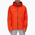 Kurtka przeciwdeszczowa męska Mammut Convey Tour HS Hooded hot red 2