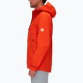 Kurtka przeciwdeszczowa męska Mammut Convey Tour HS Hooded hot red 3