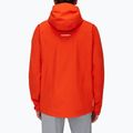 Kurtka przeciwdeszczowa męska Mammut Convey Tour HS Hooded hot red 4