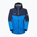 Kurtka przeciwdeszczowa męska Mammut Convey Tour HS Hooded ice marine 4