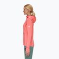 Bluza trekkingowa damska Mammut Taiss Light ML Hooded salmon/terracotta 7