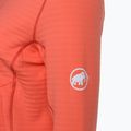 Bluza trekkingowa damska Mammut Taiss Light ML Hooded salmon/terracotta 4