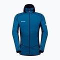 Bluza trekkingowa męska Mammut Taiss Light ML Hooded deep ice/marine 8