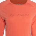 Longsleeve trekkingowy damski Mammut Selun FL Longsleeve Logo salmon 6