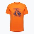 Koszulka trekkingowa męska Mammut Mountain Hörnligrat dark tangerine 4