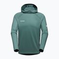 Longsleeve trekkingowy męski Mammut Selun FL Sun Hoody dark jade 5