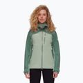 Kurtka przeciwdeszczowa damska Mammut Alto Guide HS Hooded jade/dark jade