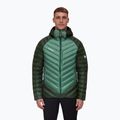 Kurtka puchowa męska Mammut Broad Peak IN Hooded dark jade/woods