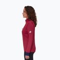 Bluza trekkingowa damska Mammut Taiss Light ML blood red/marine 3