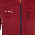Bluza trekkingowa damska Mammut Taiss Light ML blood red/marine 6
