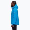 Kurtka przeciwdeszczowa męska Mammut Taiss HS Hooded glacier blue 3