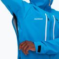 Kurtka przeciwdeszczowa męska Mammut Taiss HS Hooded glacier blue 6