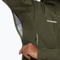 Kurtka przeciwdeszczowa męska Mammut Crater IV HS Hooded dark marsh 4