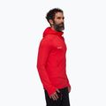 Bluza trekkingowa męska Mammut Taiss Light ML Hooded mammut red 3