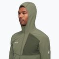 Bluza trekkingowa damska Mammut Madris Light ML Hooded marsh 3