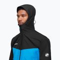 Kurtka przeciwdeszczowa męska Mammut Convey Tour HS Hooded glacier blue/black 4