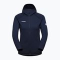 Bluza trekkingowa damska Mammut Aconcagua ML Hooded Jacket Women marine 4