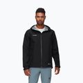 Kurtka przeciwdeszczowa męska Mammut Crater Light HS Hooded Jacket Men black