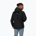 Kurtka przeciwdeszczowa męska Mammut Crater Light HS Hooded Jacket Men black 2