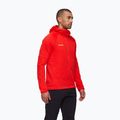 Kurtka przeciwwiatrowa męska Mammut Massone ML Hooded mammut red 3