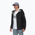 Kurtka przeciwdeszczowa męska Mammut Linard Light HS Hooded black 3