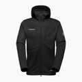 Kurtka softshell męska Mammut Ultimate VIII Softshell Hooded black 4