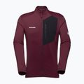 Bluza męska Mammut Taiss Light ML vin/black 4