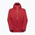 Kurtka przeciwwiatrowa męska Mammut Ducan HS Hooded dark mammut red 8