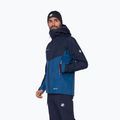 Kurtka przeciwdeszczowa męska Mammut Crater IV HS Hooded tschiel/marine 4