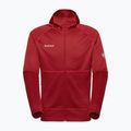 Bluza trekkingowa męska Mammut Crag ML Hooded dark mammut red 6