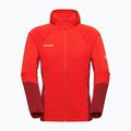 Bluza męska Mammut Taiss ML Hooded mammut red/dark mammut