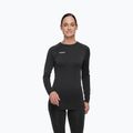 Bluza termoaktywna damska Mammut All-Mountain Seamless BL Mid black/white
