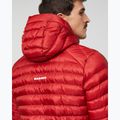 Kurtka ocieplana męska Mammut Albula IN Hooded Jacket Men dark mammut red 7