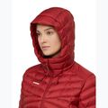 Kurtka ocieplana damska Mammut Albula IN Hooded dark mammut red 6