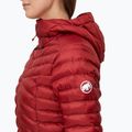 Kurtka ocieplana damska Mammut Albula IN Hooded dark mammut red 7