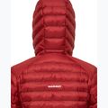 Kurtka ocieplana damska Mammut Albula IN Hooded dark mammut red 8
