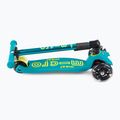 Hulajnoga trójkołowa dziecięca Micro Maxi Deluxe Foldable LED petrol green 4