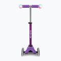 Hulajnoga trójkołowa dziecięca Micro Mini Deluxe Magic LED purple 3