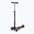 Hulajnoga trójkołowa dziecięca Micro Maxi Micro Deluxe Pro LED black/orange