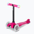 Hulajnoga trójkołowa dziecięca Micro Mini2grow Magic LED pink 9