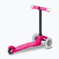 Hulajnoga trójkołowa dziecięca Micro Mini2grow Magic LED pink 12
